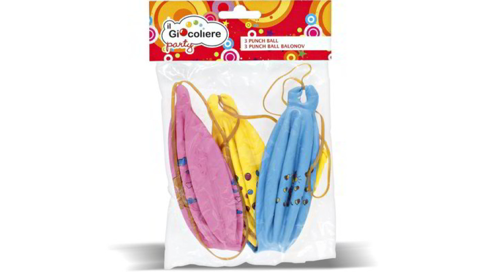 Palloncini Punch Ball 3 pezzi