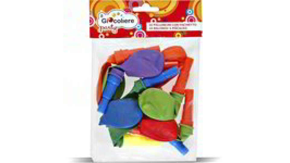 Palloncini con fischietto 10 pezzi