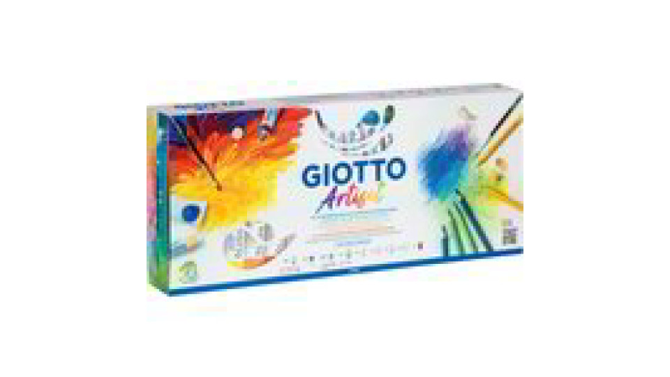 Giotto Artiset con tempere e pastelli
