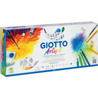 Giotto Artiset con tempere e pastelli