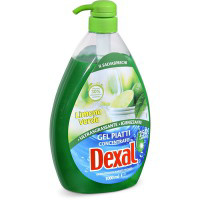 Detersivo gel piatti concentrato limone verde