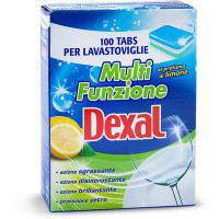 Detersivo multifunzione in tabs per lavastoviglie 100 pezzi