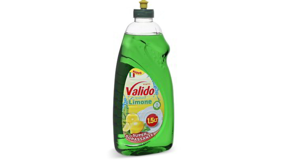 Detersivo piatti al profumo di limone