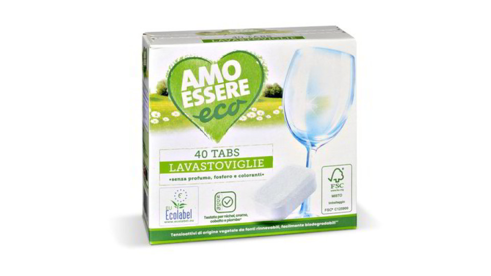 Tabs per lavastoviglie Eco 40 pezzi