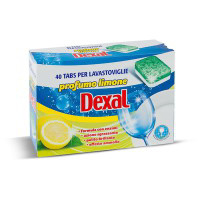 Tabs per lavastoviglie profumo limone 40 pezzi