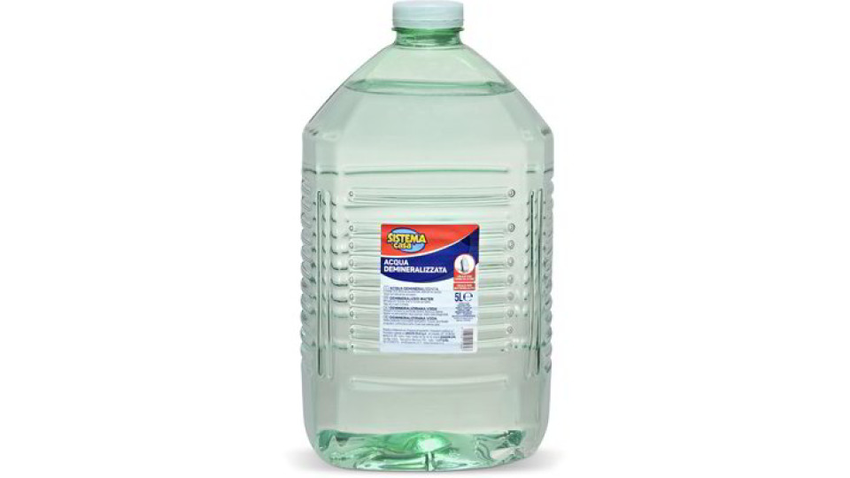 Acqua demineralizzata