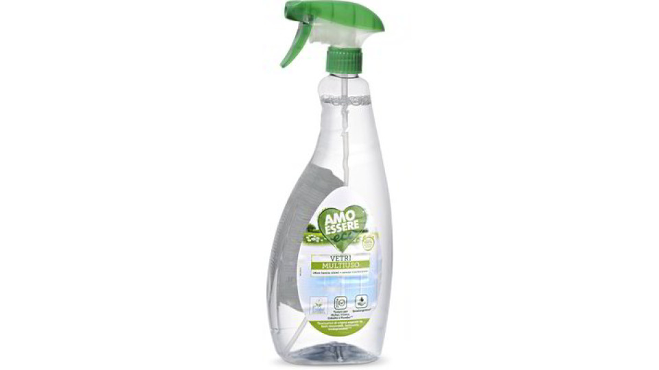 Detergente multiuso per vetri e specchi