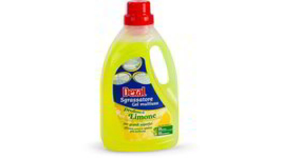Sgrassatore gel multiuso al profumo di limone