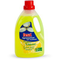 Sgrassatore gel multiuso al profumo di limone