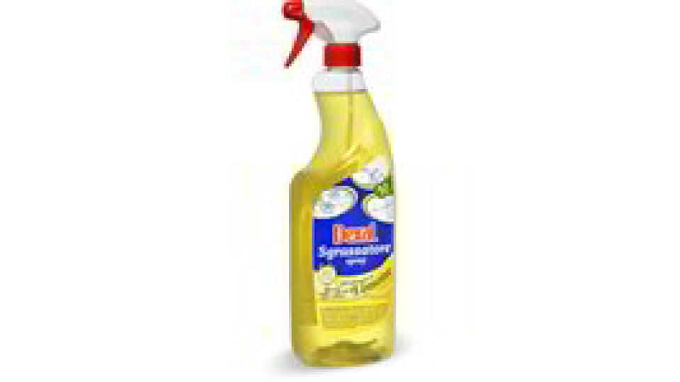 Sgrassatore spray profumo di limone