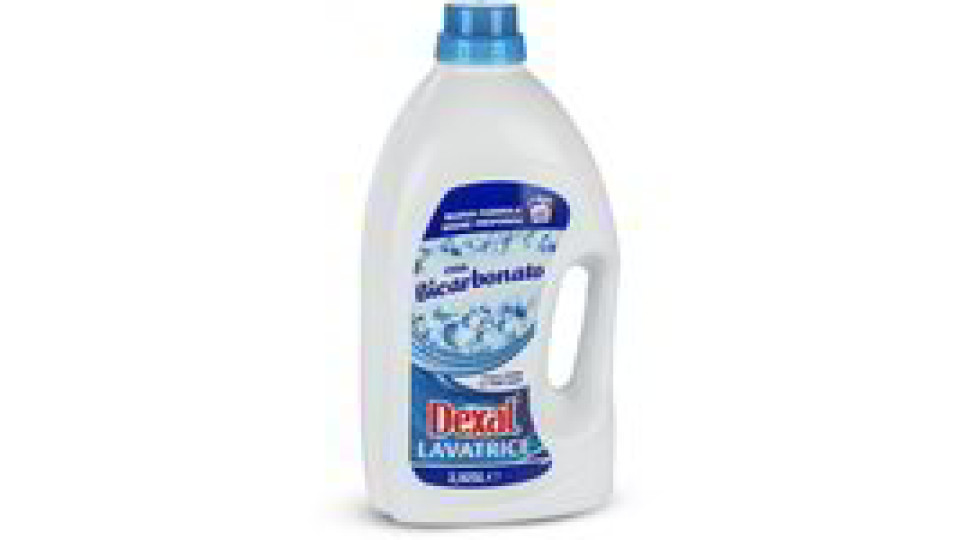 Detersivo liquido lavatrice con bicarbonato