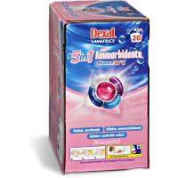 Detersivo lavatrice capsule monodosi 5in1 con ammorbidente 20 pezzi