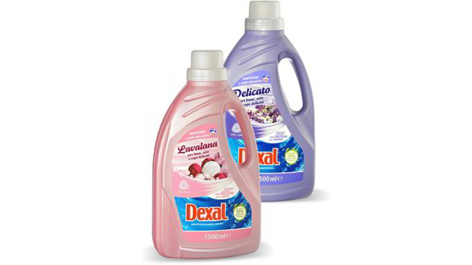 Detersivo lavatrice per lana, seta e capi delicati classico/lavanda