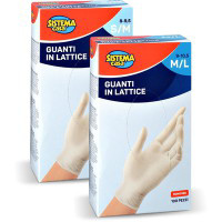 Guanti in lattice monouso 100 pezzi