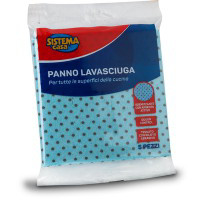Panno lavasciuga 5 pezzi