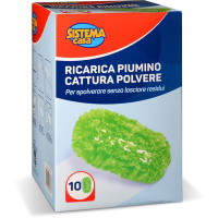 Ricarica piumino cattura polvere