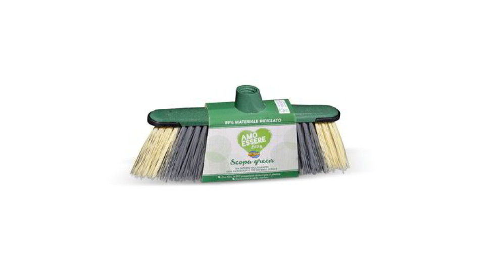 Scopa green da interni multiazione