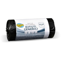 Sacchi pattumiera per rifiuti generici con laccio 30 pezzi