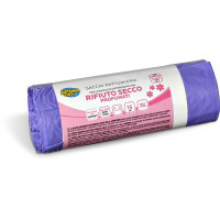 Sacchi pattumiera per rifiuto secco con maniglie profumati 15 pezzi