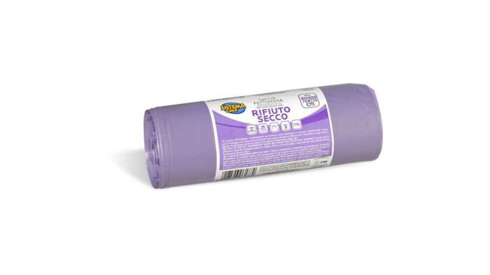 Sacchi pattumiera per rifiuto secco 10 pezzi