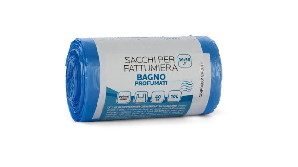 Sacchi pattumiera per bagno profumati