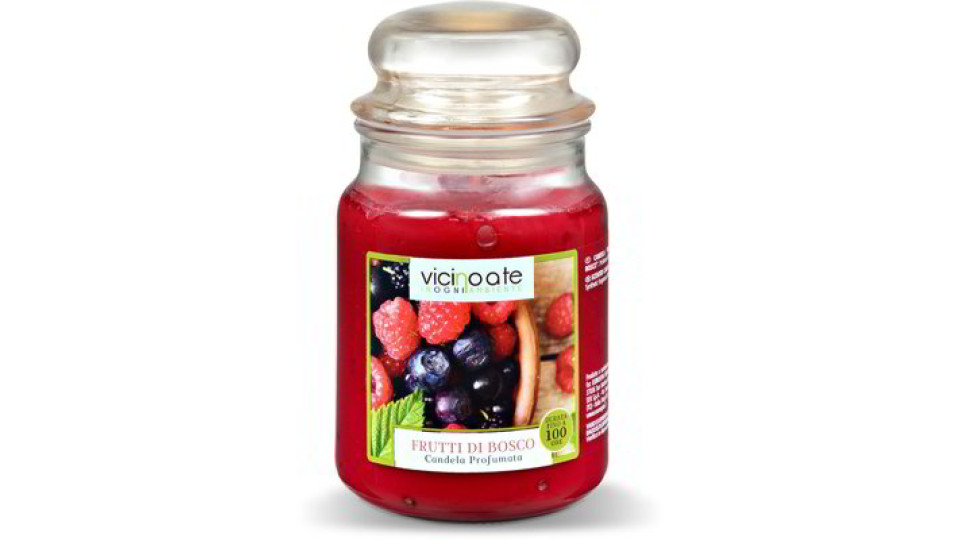 Candela profumata frutti di bosco
