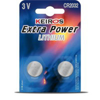 Pile a bottone keiros extra power lithium 2 pezzi