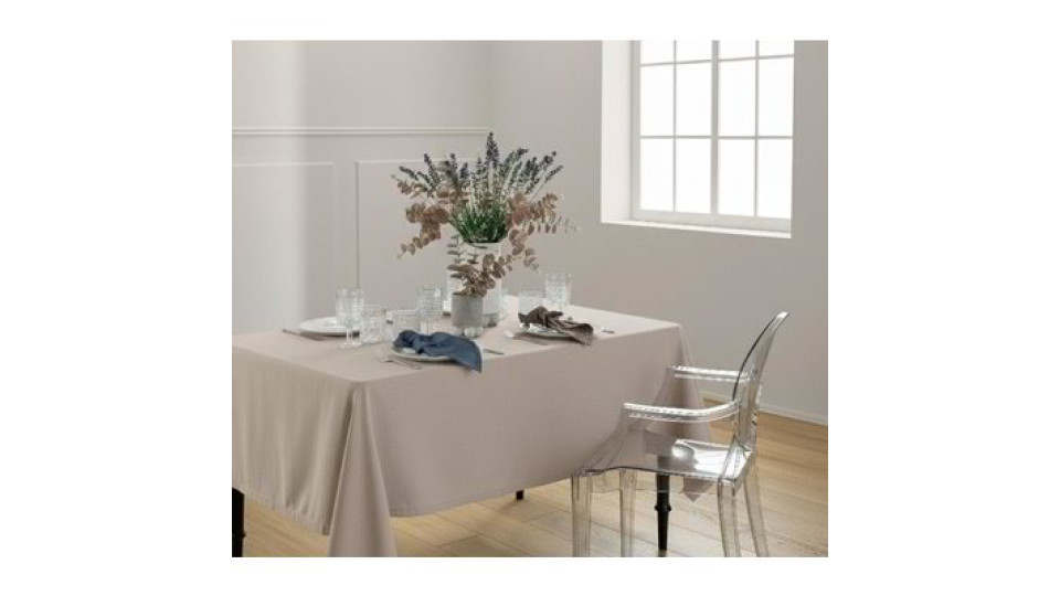 Tovaglia 6 posti - Grigio