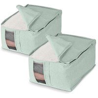 Set 2 custodie maglie e camicie - Verde chiaro
