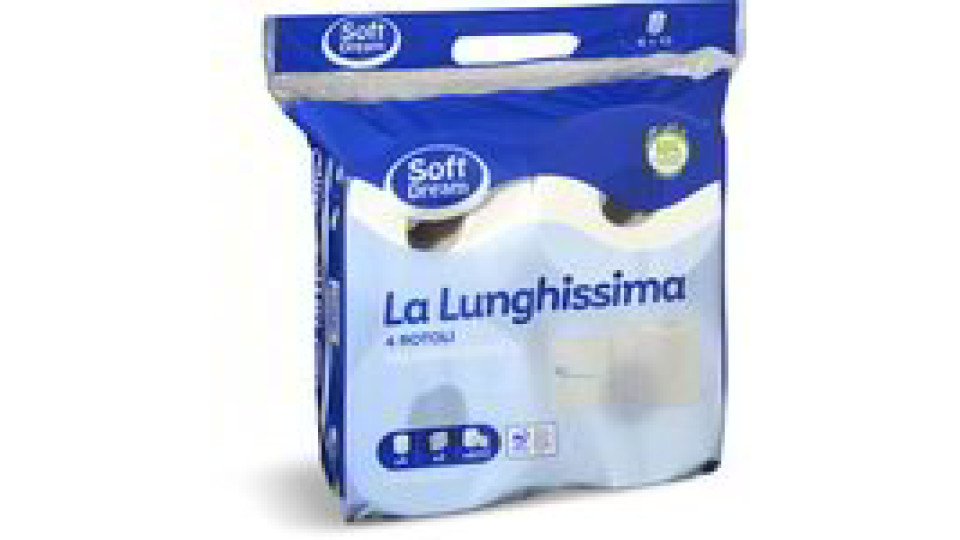 Carta igienica "La Lunghissima" 4 rotoli