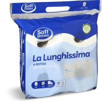 Carta igienica "La Lunghissima" 4 rotoli
