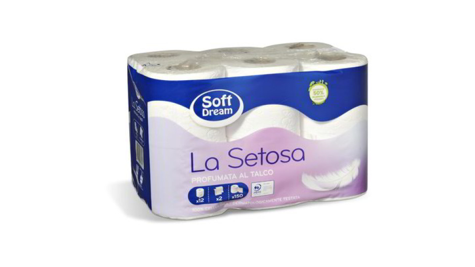 Carta igienica "La Setosa" 12 rotoli