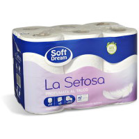 Carta igienica "La Setosa" 12 rotoli
