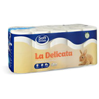 Carta igienica "La Delicata" 20 rotoli
