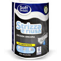 Rotolo asciugatutto riutilizzabile "Strizza e riusa"