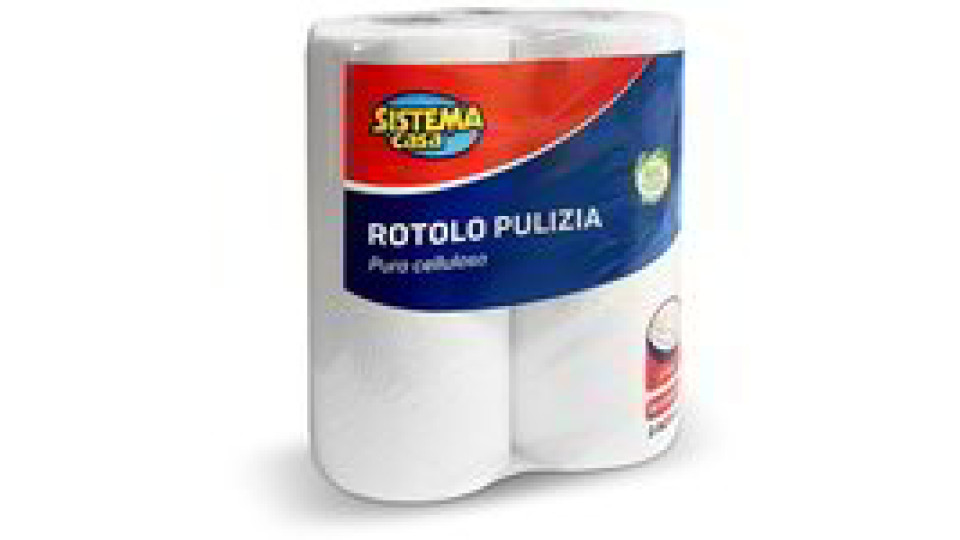 Rotolo pulizia in cellulosa 2 rotoli