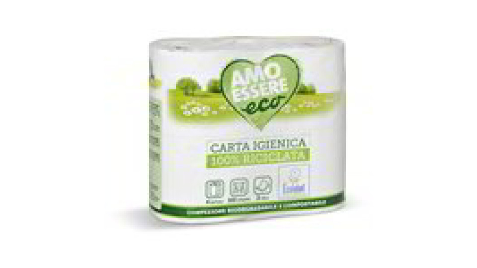 Carta igienica eco 4 rotoli