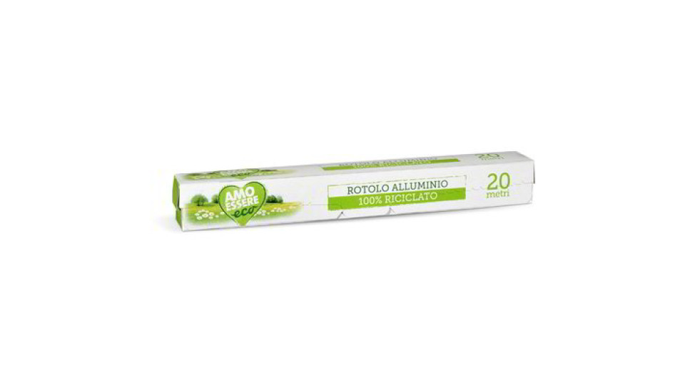 Rotolo alluminio 100% riciclato 20 metri