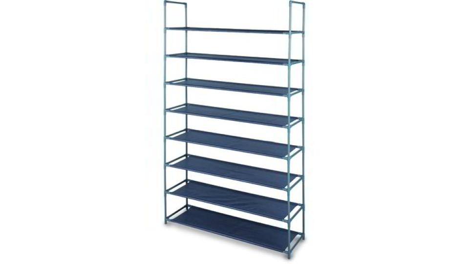 Scarpiera a scaffale 8 ripiani
