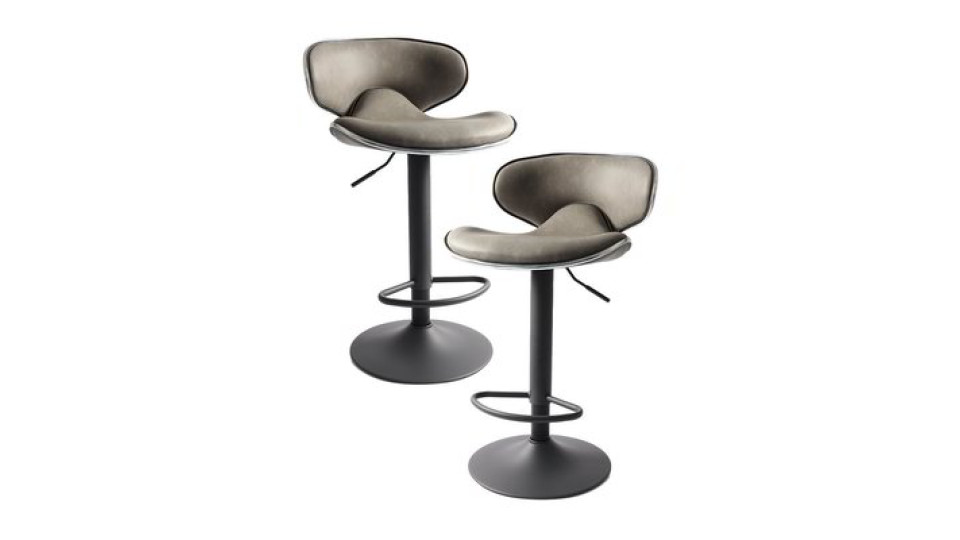 Set 2 sgabelli girevoli