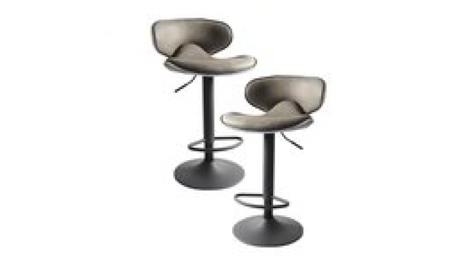 Set 2 sgabelli girevoli