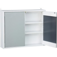 Mobile bagno con 2 ante a specchio