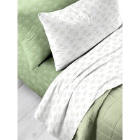 Completo letto matrimoniale "Boat" - Verde