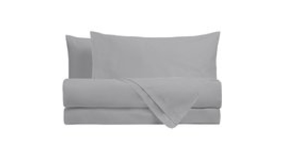 Completo letto matrimoniale - Grigio