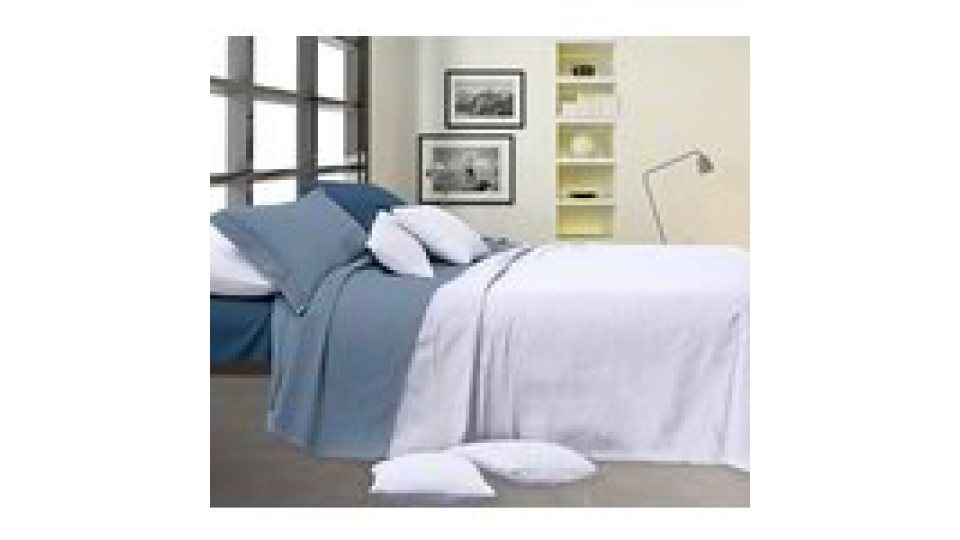 Completo letto matrimoniale in microfibra