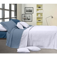 Completo letto matrimoniale in microfibra