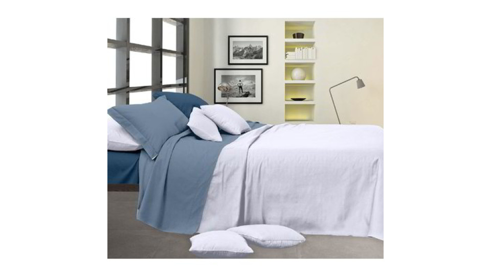 Completo letto matrimoniale in microfibra