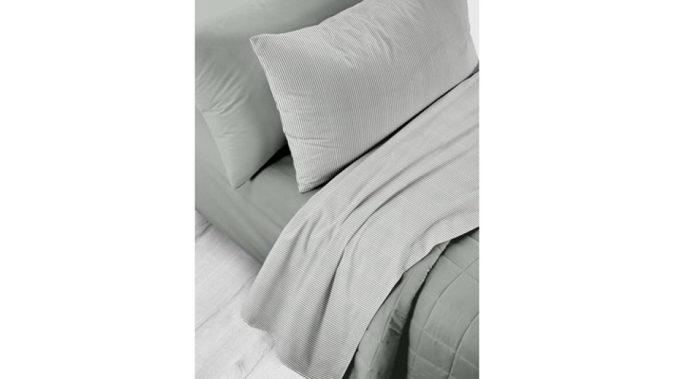 Completo letto singolo "Cage" - Grigio