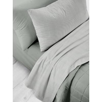 Completo letto singolo "Cage" - Grigio