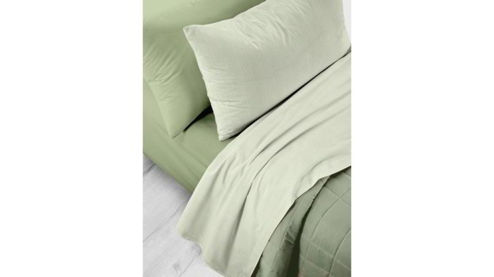 Completo letto singolo "Cage" - Verde